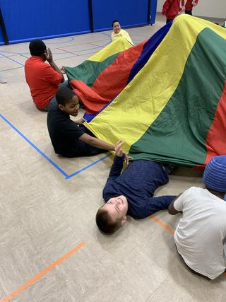 Building a tent